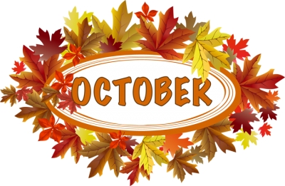 Welcome to our October Blog